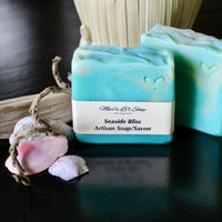 Imagine a bar of soap that captures the essence of a tranquil, sunlit sea. This aqua blue cold-pressed soap is infused with the invigorating scent of Litsea Cubeba essential oil, that offers a refreshing citrusy brightness with hints of herbal undertones. It will leave your skin feeling clean, refreshed, and subtly uplifted.